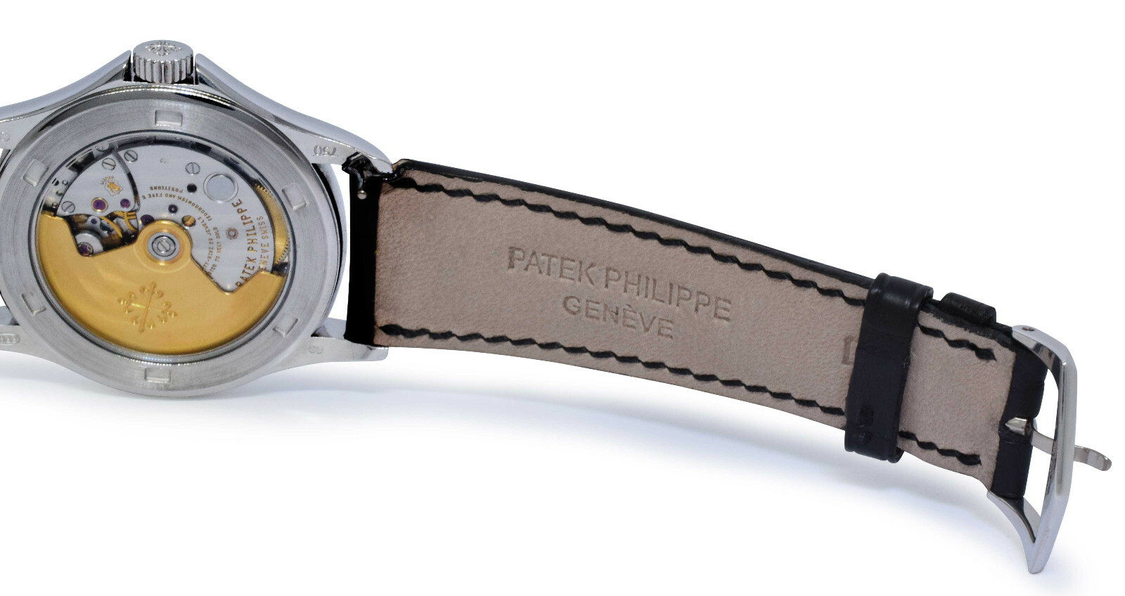 Patek Philippe Calatrava 5108 18k White Gold Mens 37mm Automatic Watch 5108g