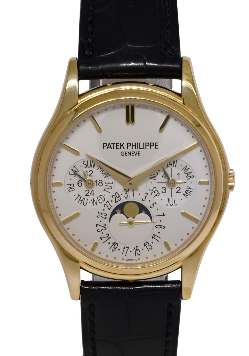 Patek Philippe Grand Complications Yellow Gold Perpetual Calendar Watch 5140J