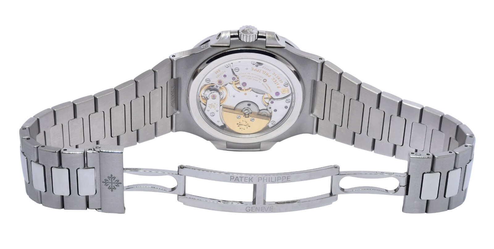 Patek Philippe Nautilus Complications Steel Blue Dial 40mm Watch B/P '19 5712/1A