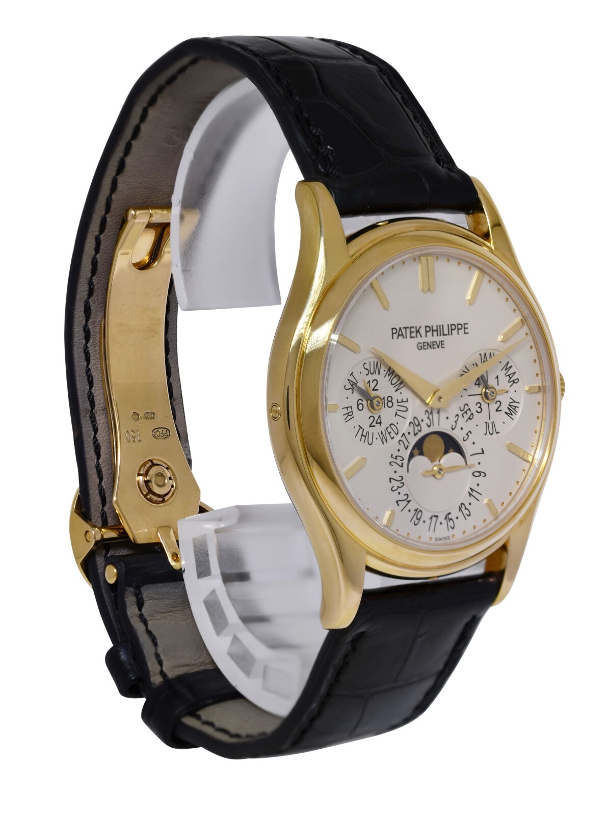 Patek Philippe Grand Complications Yellow Gold Perpetual Calendar Watch 5140J