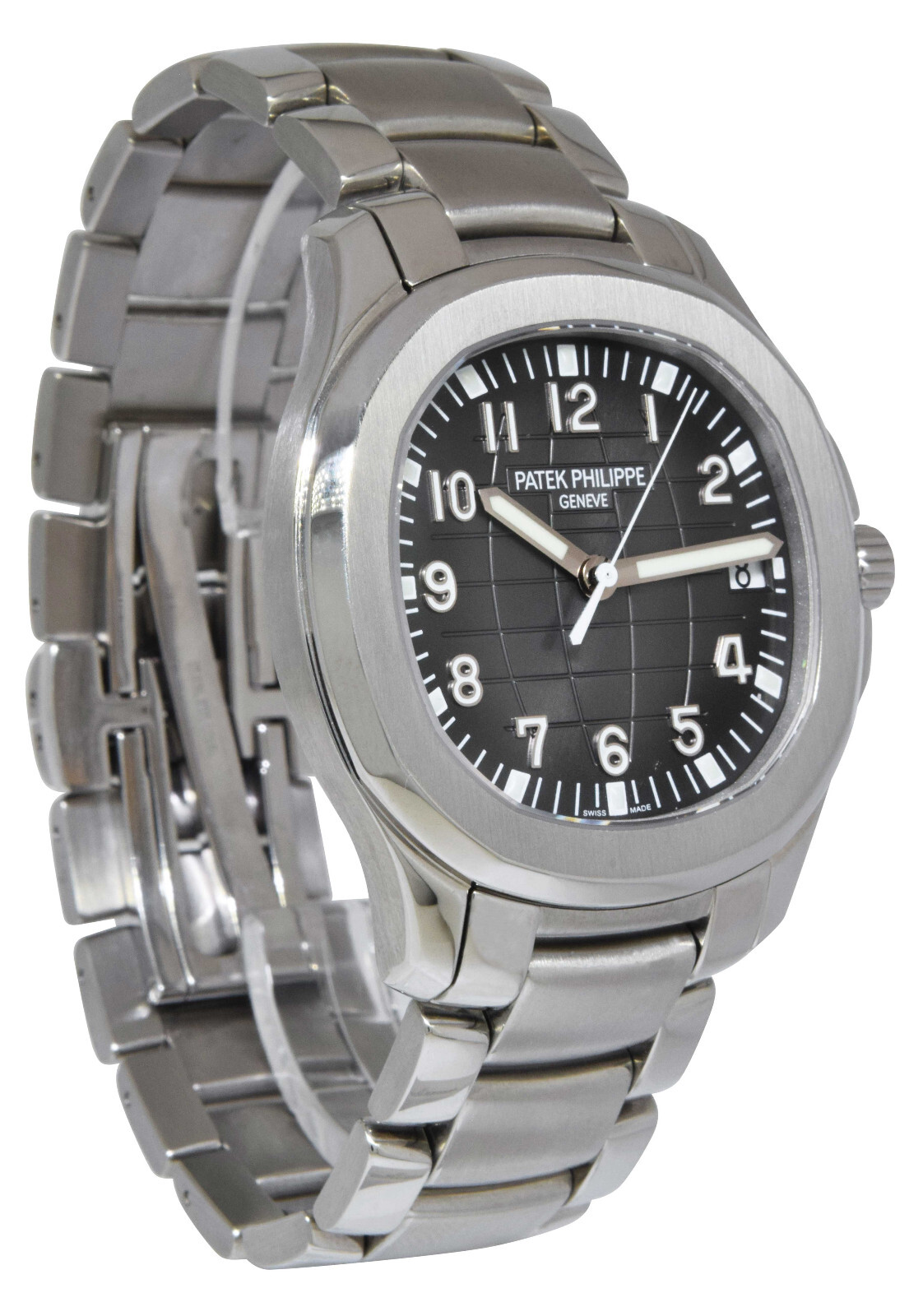Patek Philippe Jumbo Aquanaut 5167 Steel Rubber Mens Watch B/P '10 5167/1A