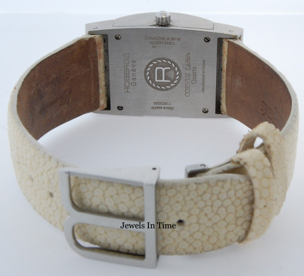 Roberge Ladies Stainless Steel & Diamond Corvus Watch