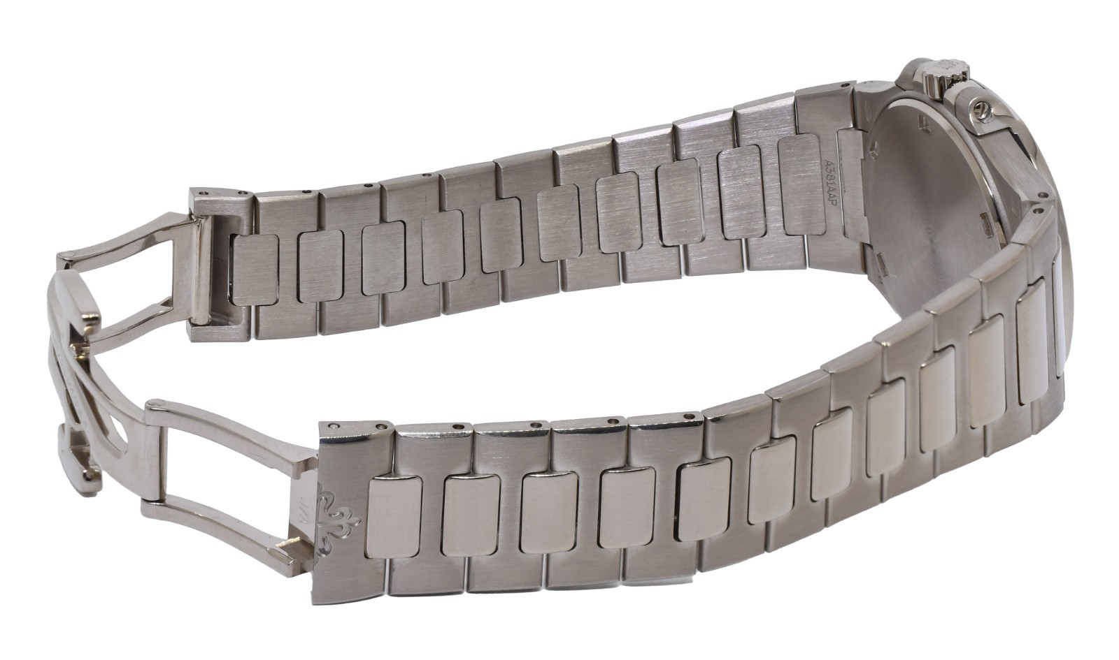 Patek Philippe Nautilus 18k White Gold & Diamond Ladies Watch B/P '09 7010/1G