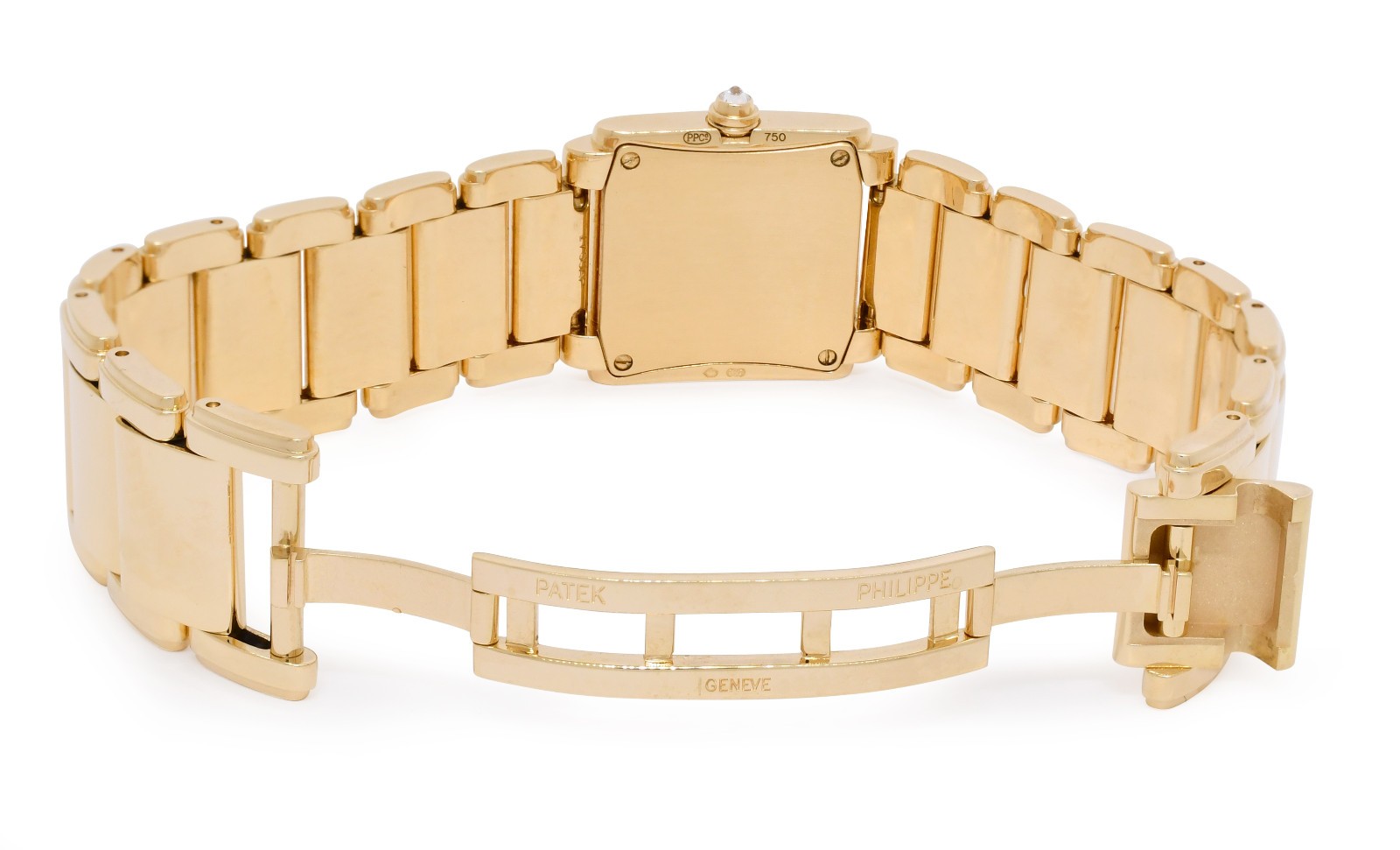 Patek Philippe Twenty~4 Yellow Gold & Diamond Dial Ladies Watch 24 4907/1J