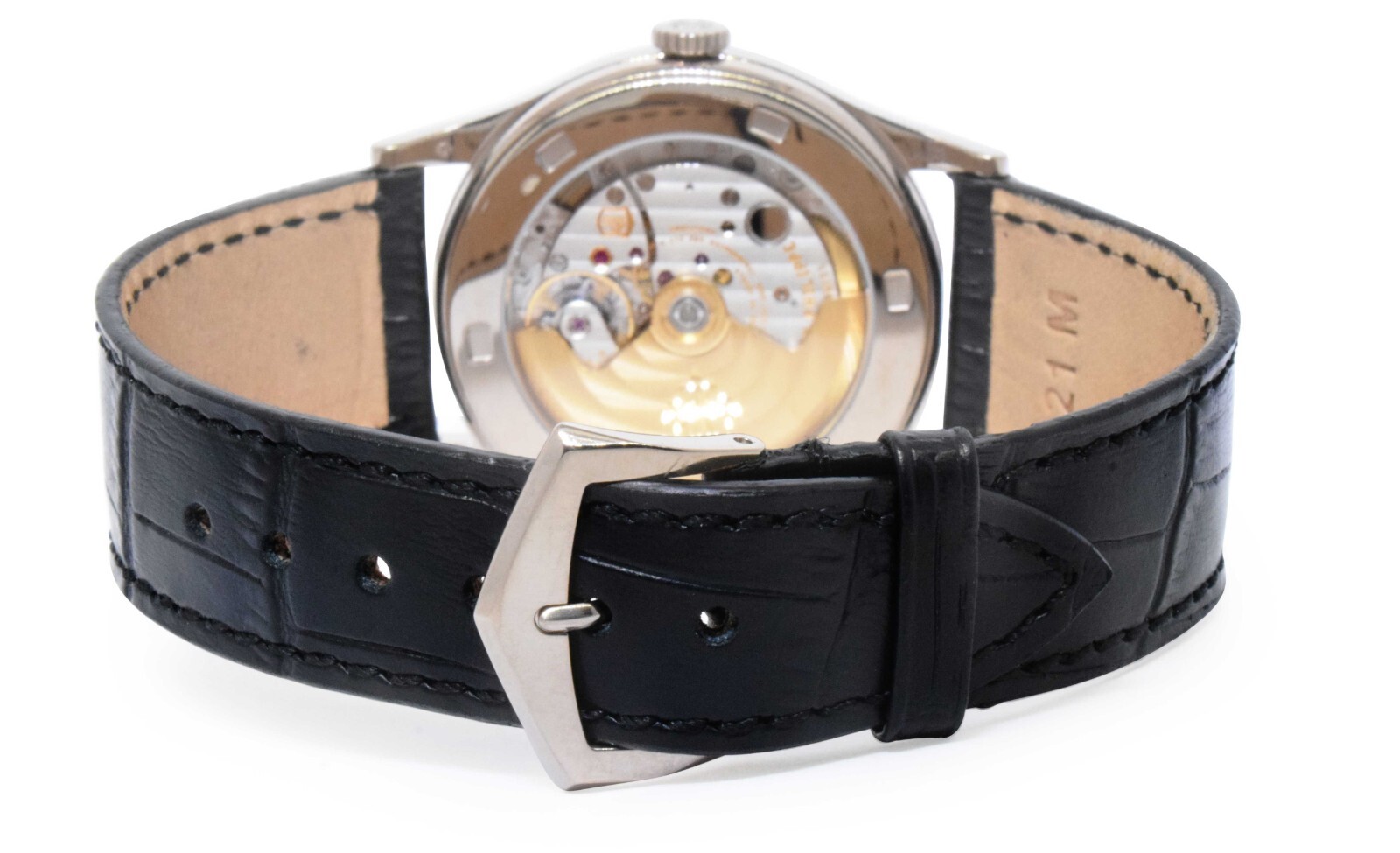 Patek Philippe Calatrava 5296 18k White Gold Mens 38mm Automatic Watch 5296G