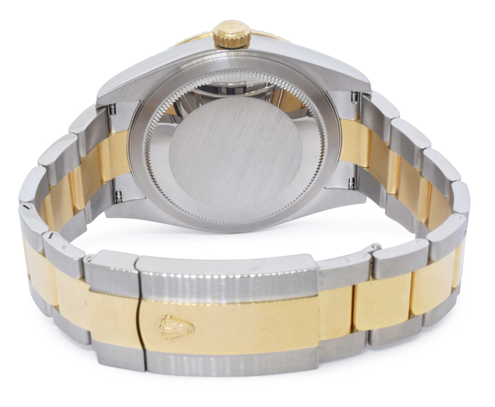 NOS Rolex Sky-Dweller White Dial 18k YG & Steel 42mm Oyster Watch B/P '21 326933