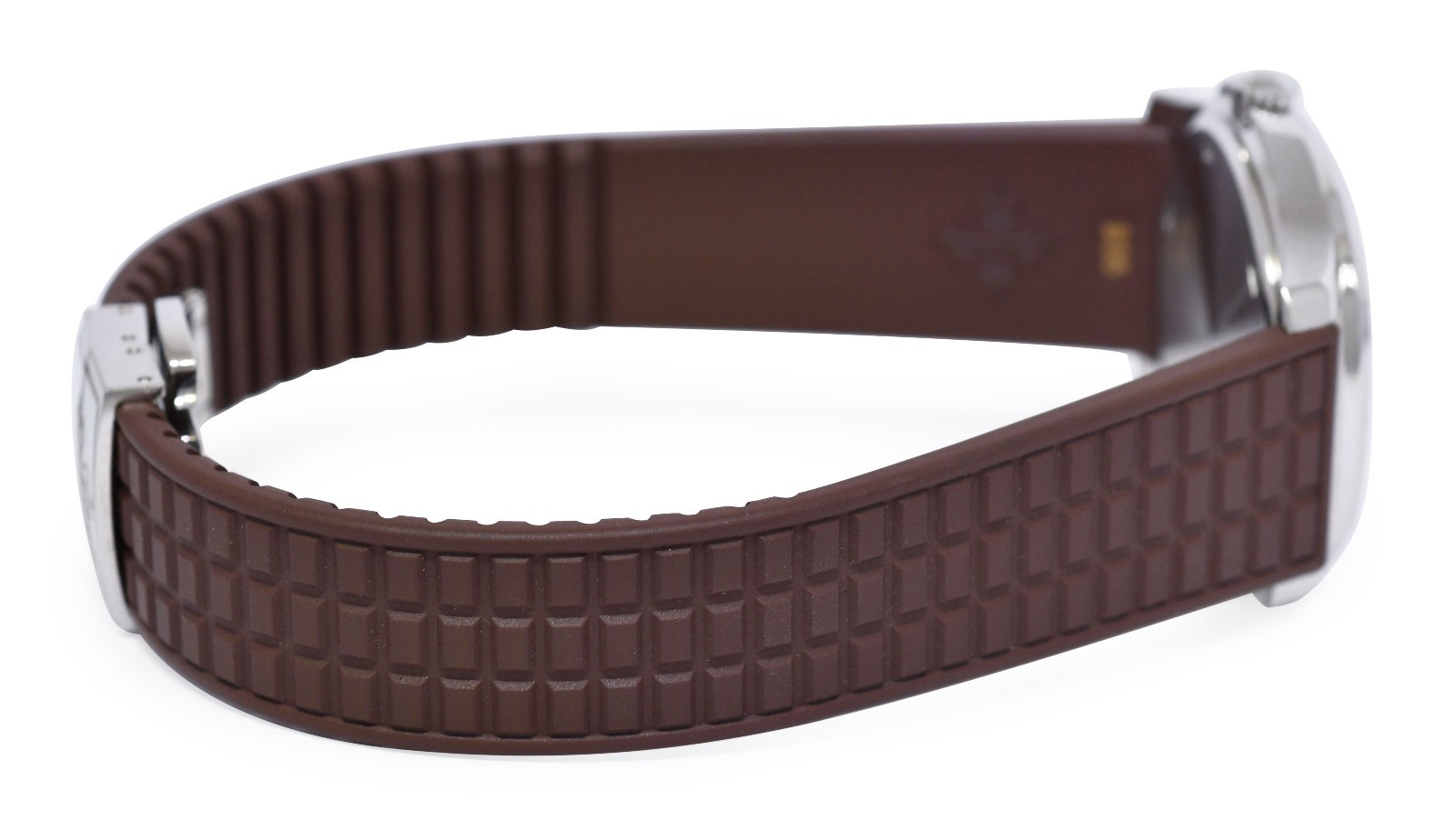 Patek Philippe Aquanaut 5067 Luce Steel & Diamond Brown Ladies Watch B/P 5067A