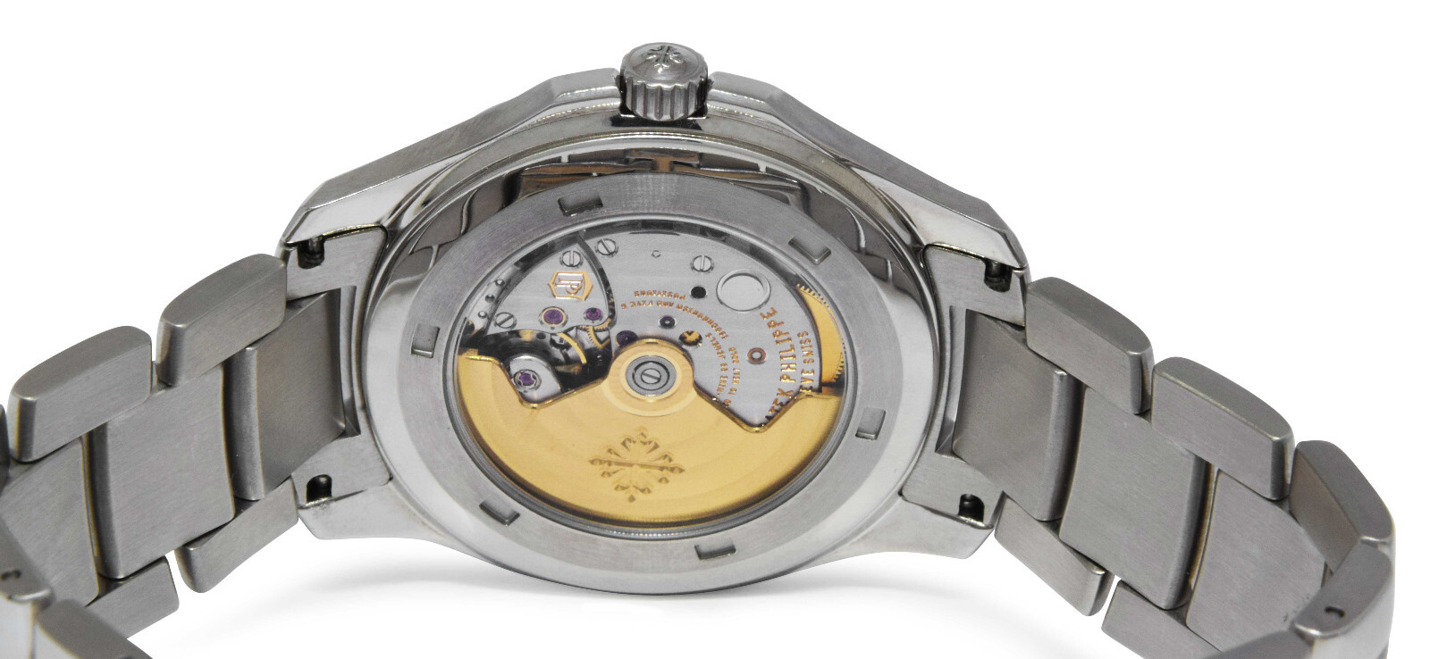 Patek Philippe Jumbo Aquanaut 5167 Steel Rubber Mens Watch B/P '10 5167/1A