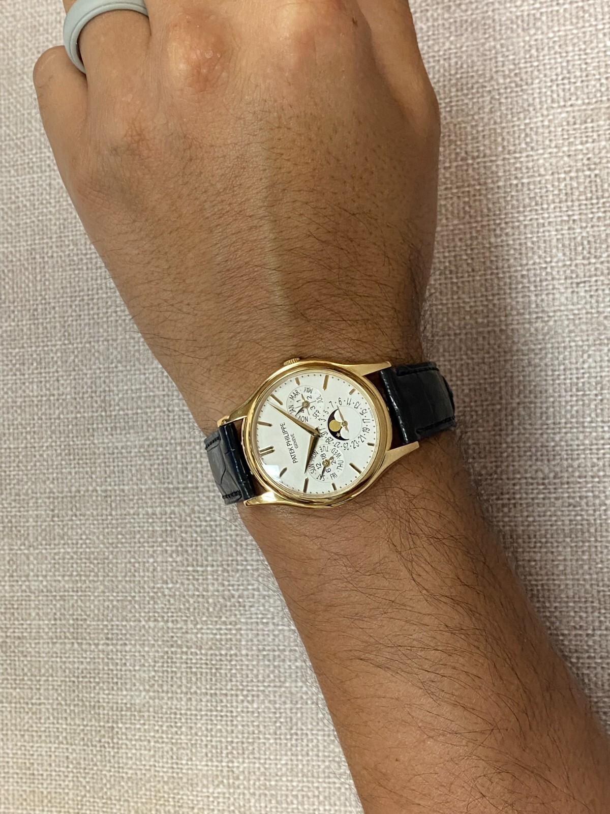 Patek Philippe Grand Complications Yellow Gold Perpetual Calendar Watch 5140J
