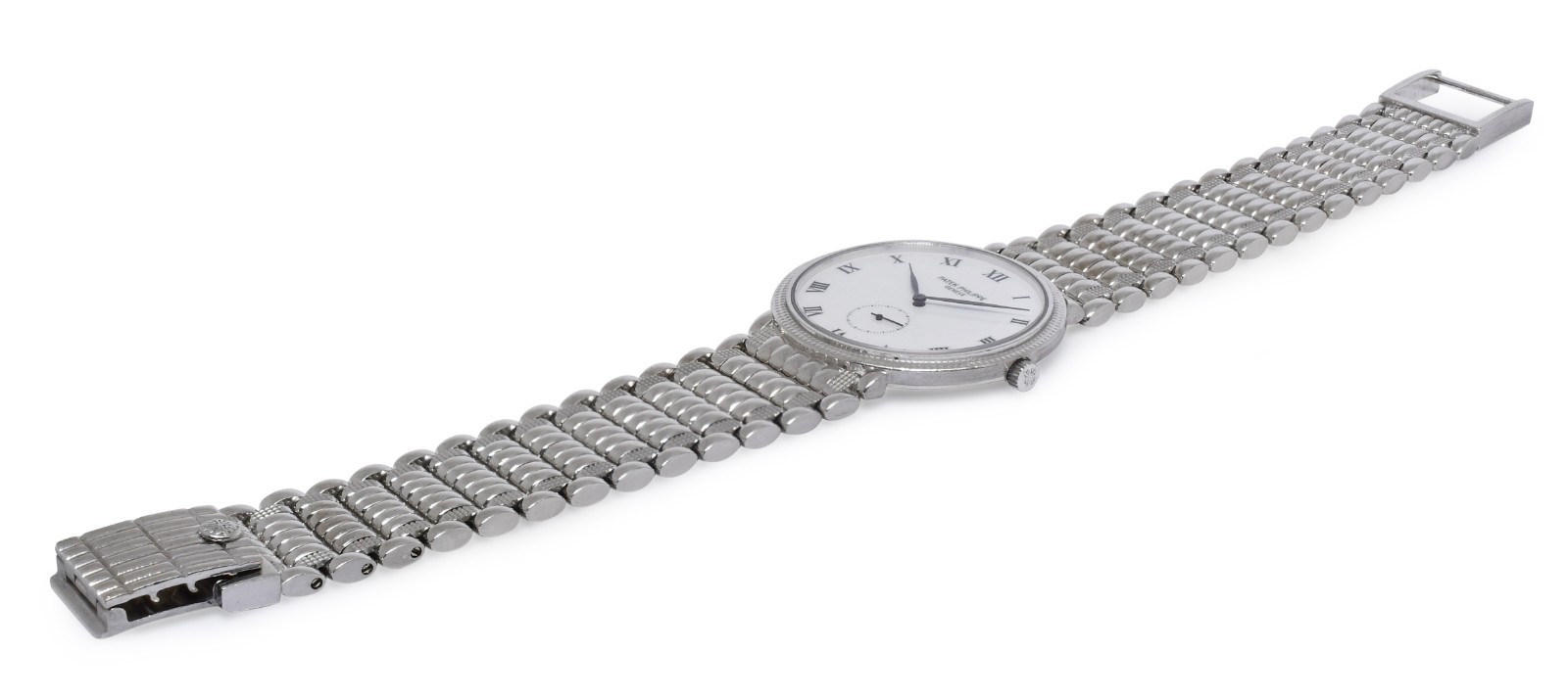 Patek Philippe Calatrava 3919 18k White Gold 33mm Manual Watch 3919/20G