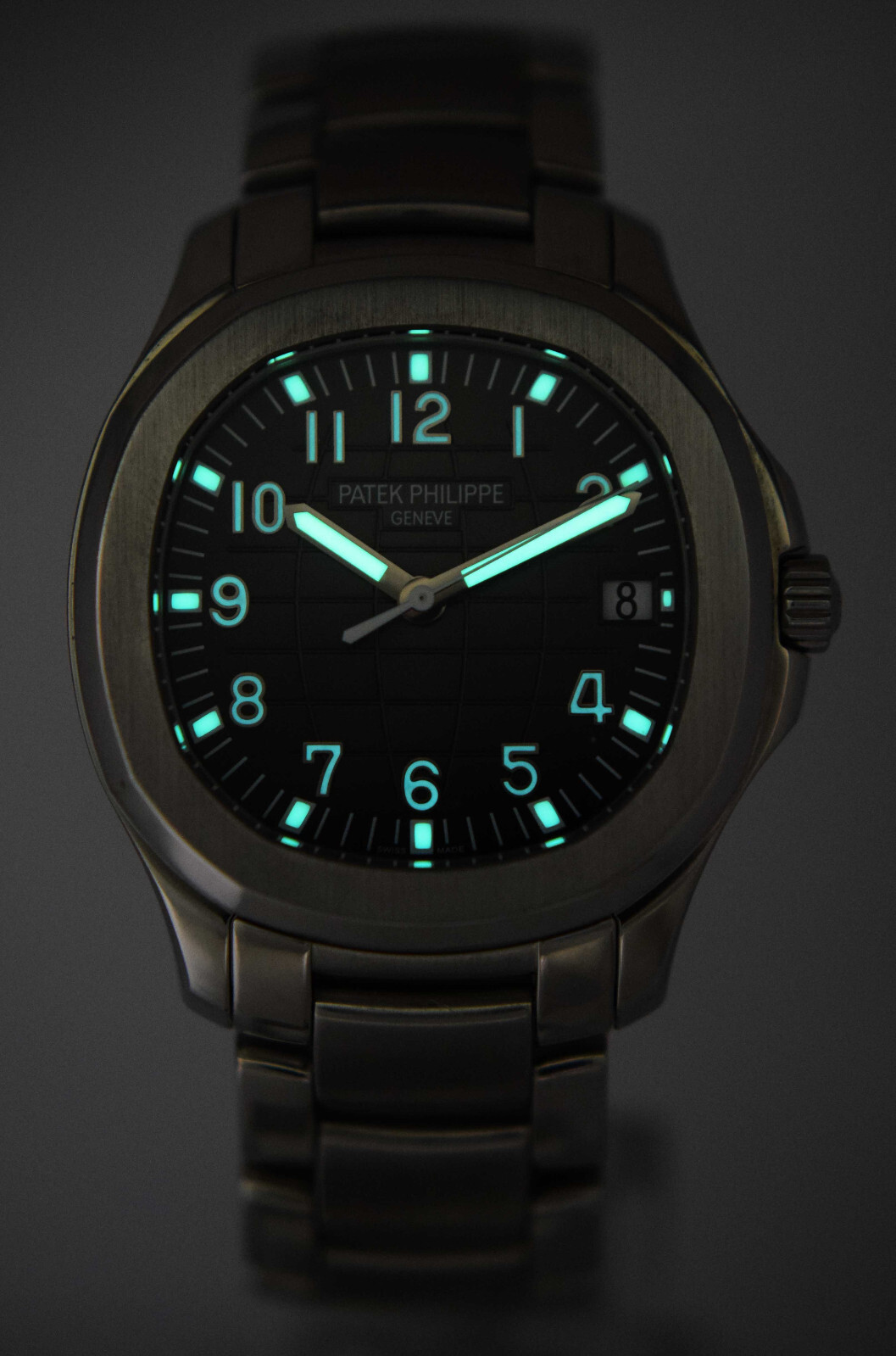 Patek Philippe Jumbo Aquanaut 5167 Steel Rubber Mens Watch B/P '10 5167/1A