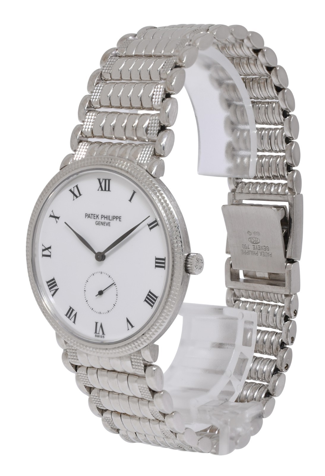 Patek Philippe Calatrava 3919 18k White Gold 33mm Manual Watch 3919/20G