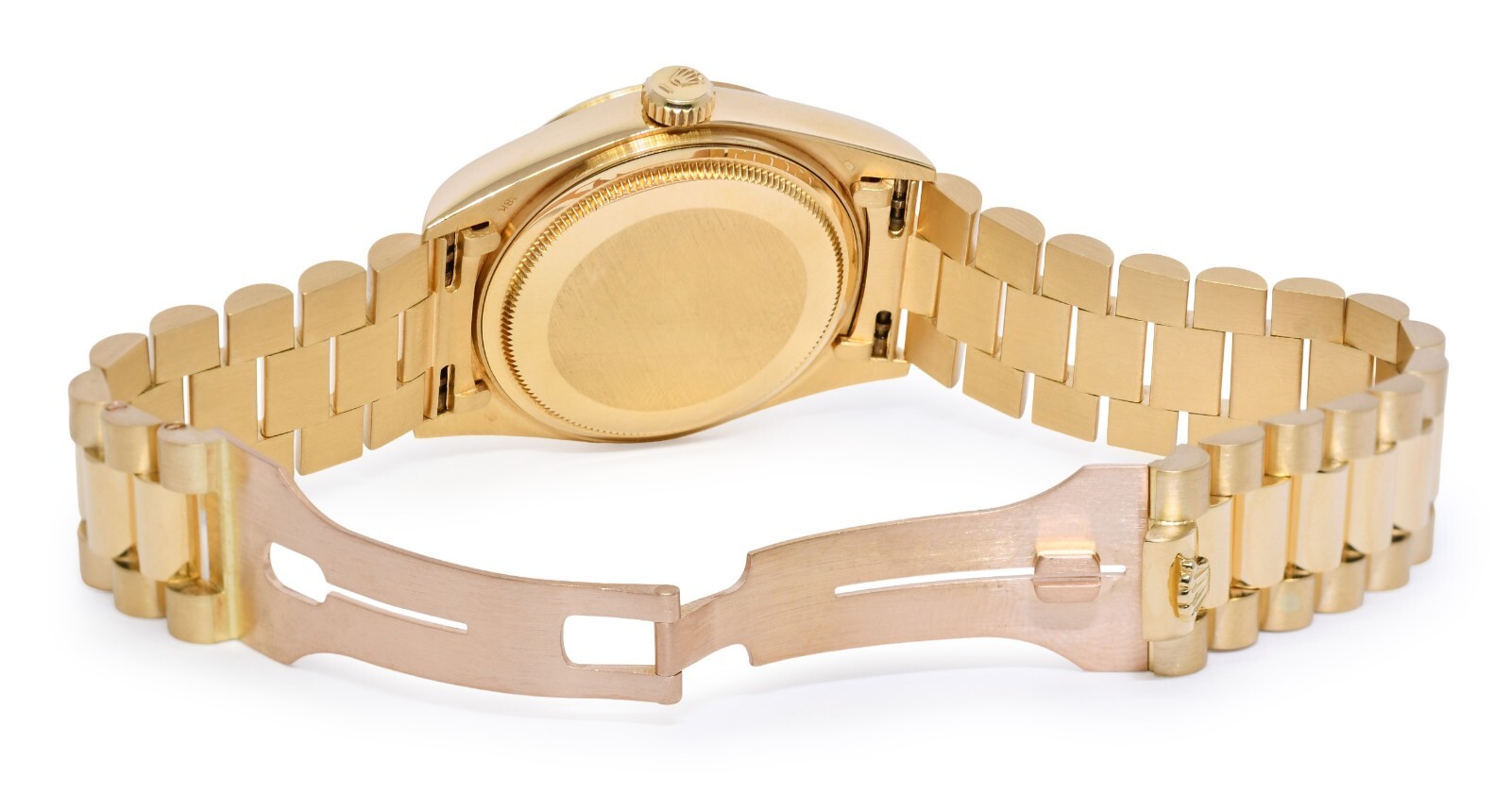 Rolex Day-Date 36 President 18k Yellow Gold Champagne Roman Dial Watch '86 18038 Rolex Day-Date 36 President 18k Yellow Gold Champagne Roman Dial Watch '86 18038