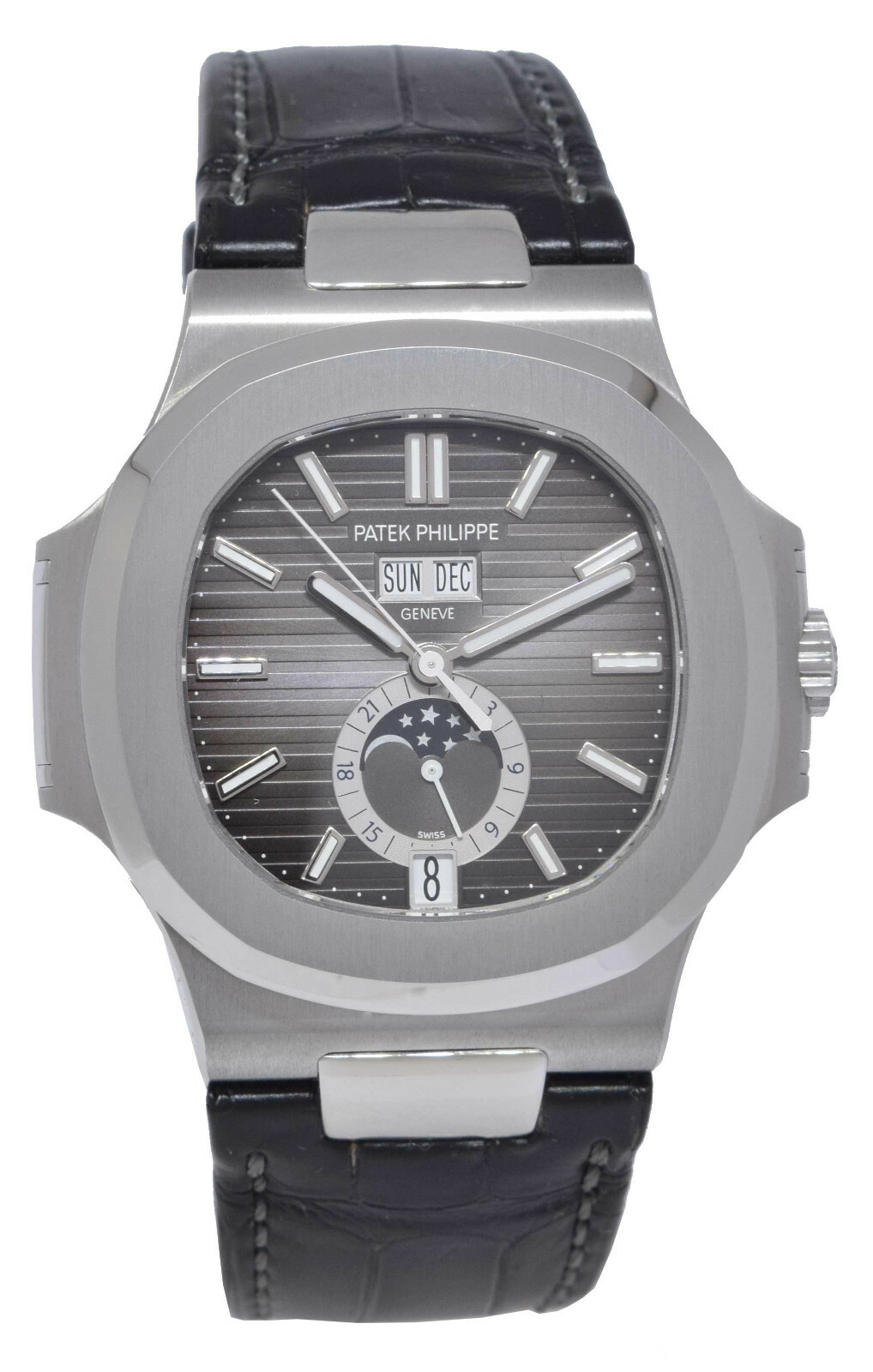 Patek Philippe 5726 Nautilus Steel Annual Calendar Watch Box/Papers '18 5726A