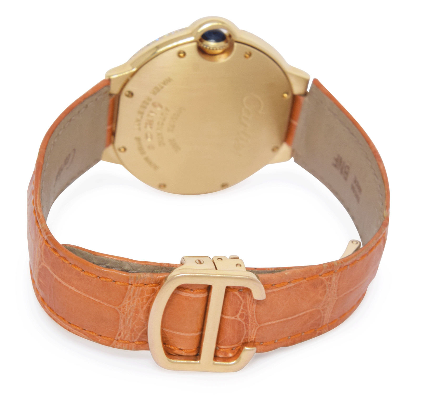 Cartier Ballon Bleu 36mm 18k Yellow Gold Automatic Watch on Strap W69003Z2 3002 Cartier Ballon Bleu 36mm 18k Yellow Gold Automatic Watch on Strap W69003Z2 3002