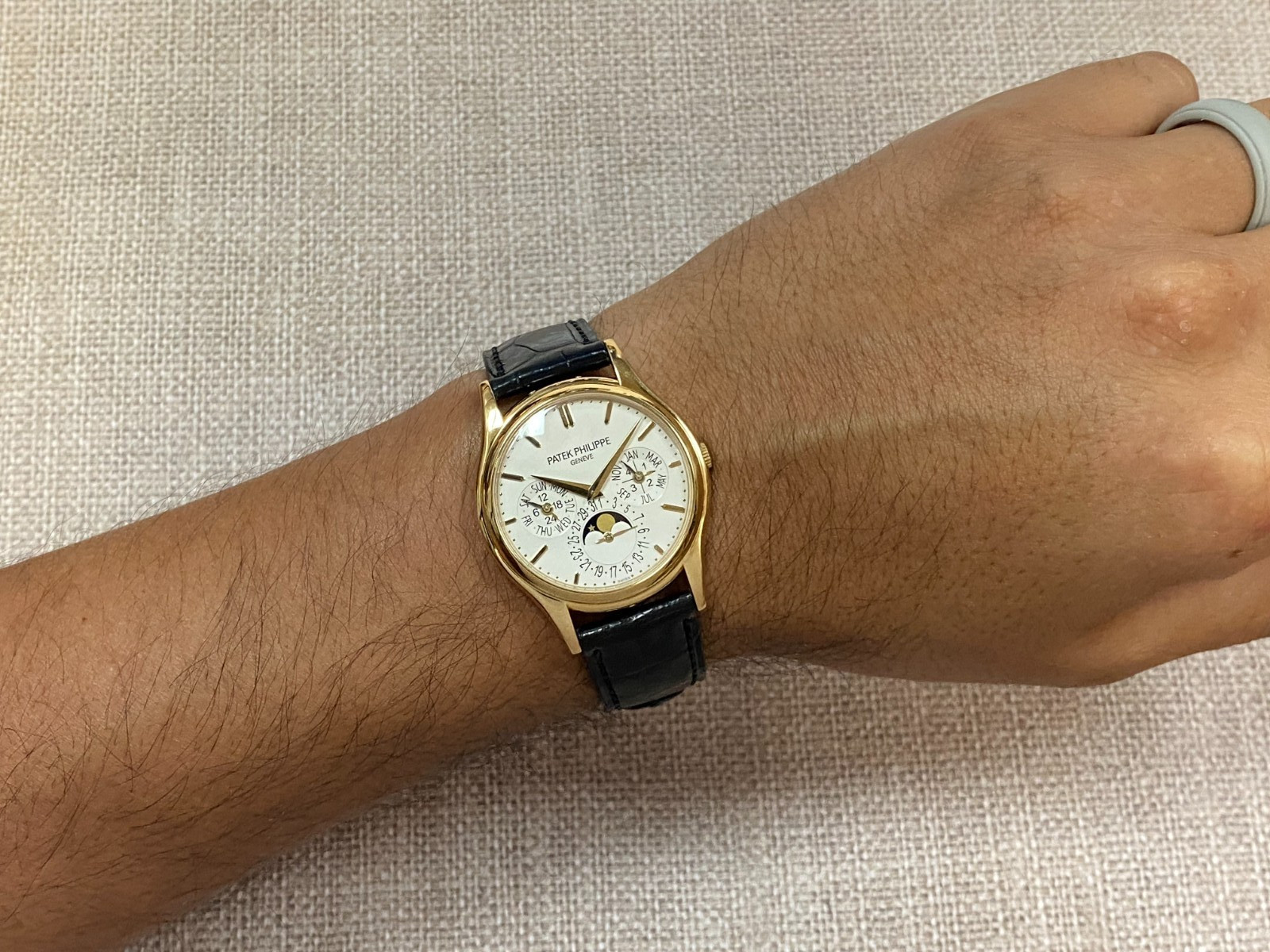Patek Philippe Grand Complications Yellow Gold Perpetual Calendar Watch 5140J