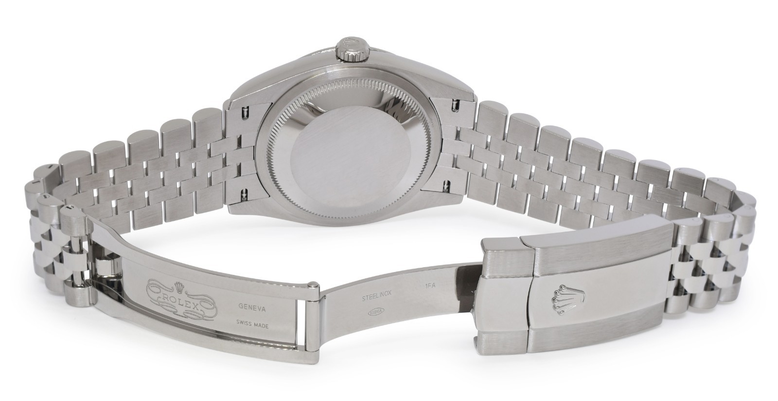 NEW Rolex Datejust 36 Steel Mint Green Dial Mens Jubilee Watch B/P '26 126200