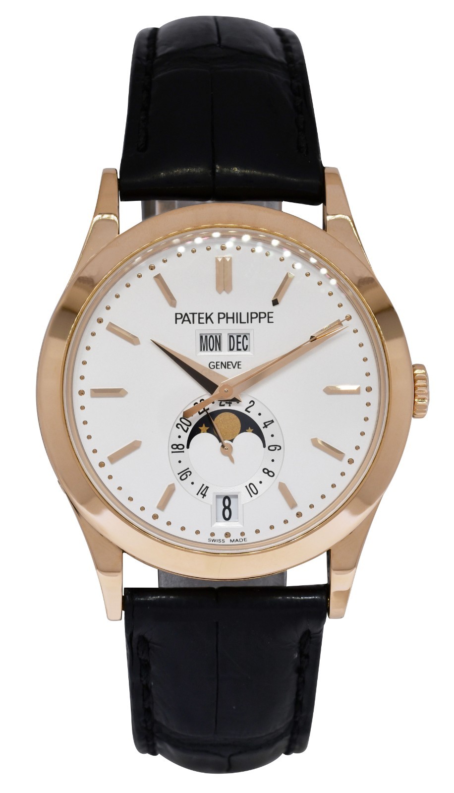 Patek Philippe 5396 18k Rose Gold Annual Calendar 38mm Mens Watch B/P '12 5396R