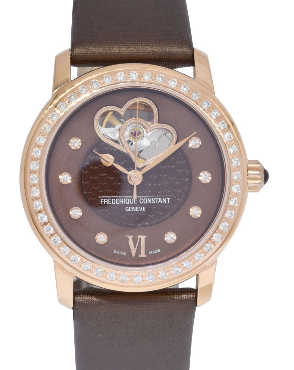 Frederique Constant Double Heart Beat Ladies Automatic Watch FC-303/310X2P4/5/6 Frederique Constant Double Heart Beat Ladies Automatic Watch FC-303/310X2P4/5/6
