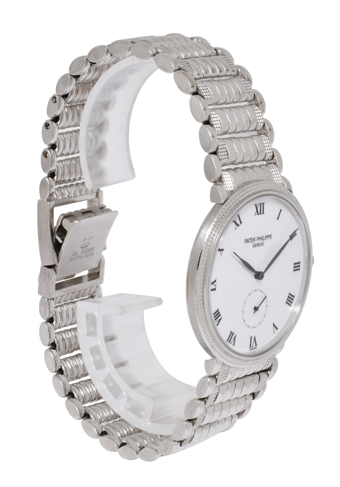 Patek Philippe Calatrava 3919 18k White Gold 33mm Manual Watch 3919/20G