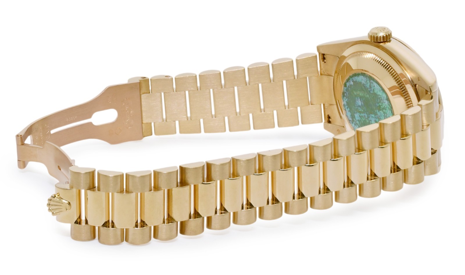 Rolex Day-Date President 18k Yellow Gold Sundust Dial 36mm Watch Y 118238