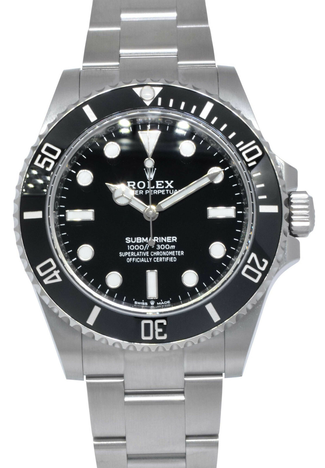 Rolex Submariner No Date Steel Black Ceramic Mens 41mm Watch +Card '23 124060 Rolex Submariner No Date Steel Black Ceramic Mens 41mm Watch +Card '23 124060