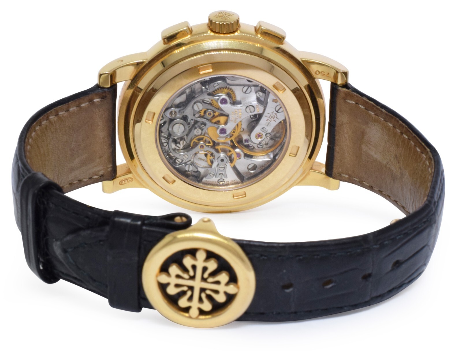 Patek Philippe Chronograph 5070 18k Yellow Gold Mens 42mm Watch B/P '  5070J
