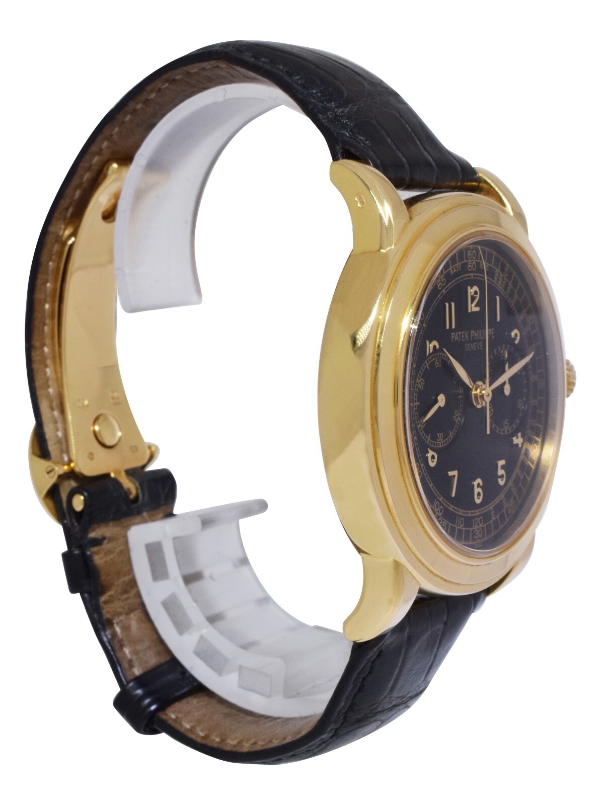 Patek Philippe Chronograph 5070 18k Yellow Gold Mens 42mm Watch B/P '  5070J