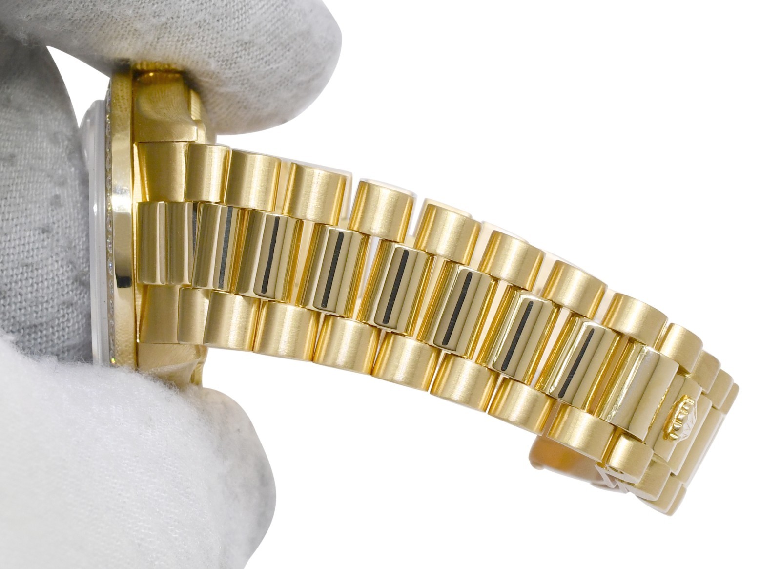 Rolex Datejust President 18k Yellow Gold Diamond Dial/Bezel 31mm Watch L 78278
