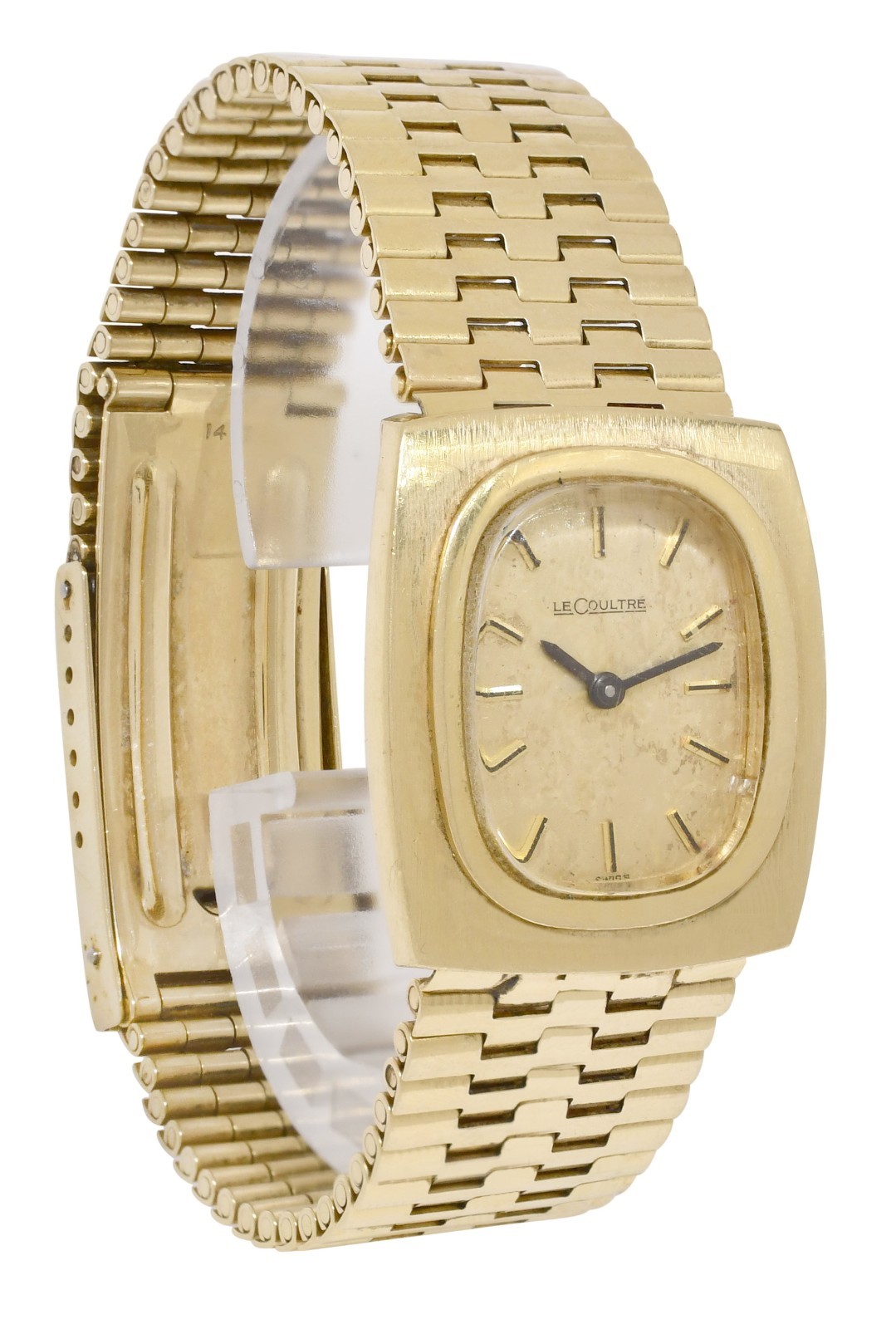 Jaeger LeCoultre Vintage 14k Yellow Gold Ladies Manual Watch