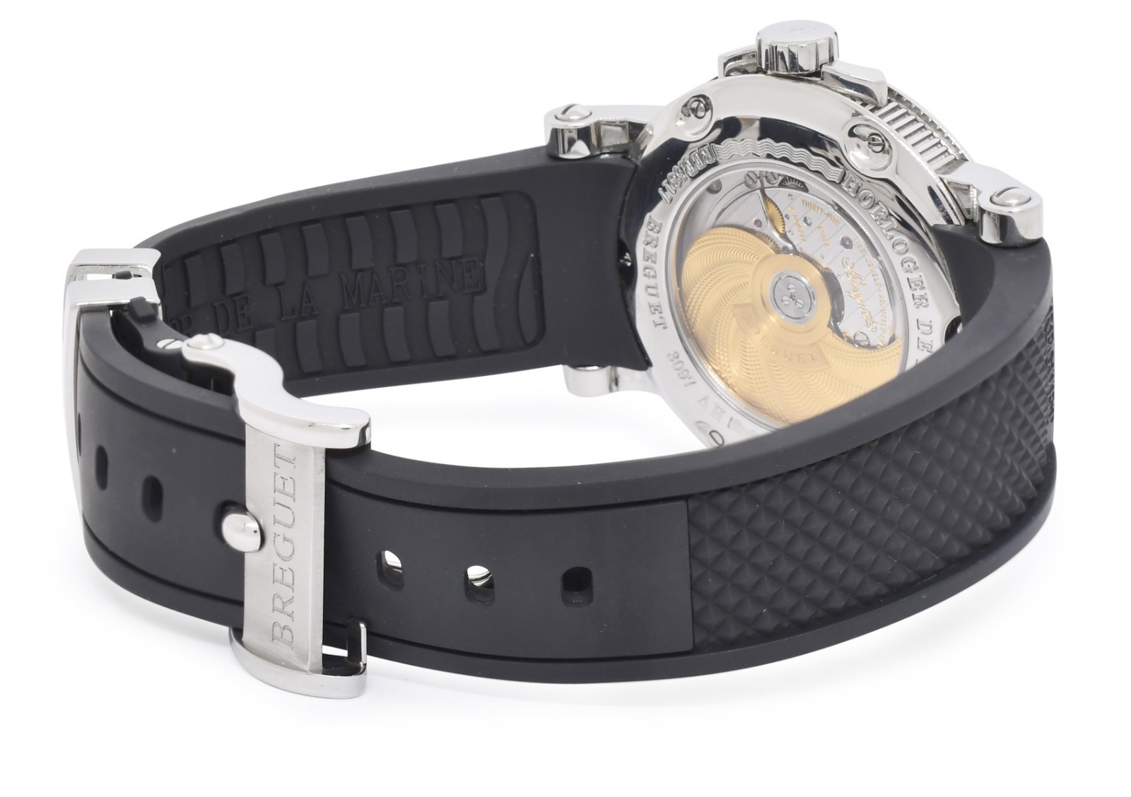 Breguet Marine Big Date Steel Black Dial Mens 39mm Watch 5817ST/12/5V8 Breguet Marine Big Date Steel Black Dial Mens 39mm Watch 5817ST/12/5V8