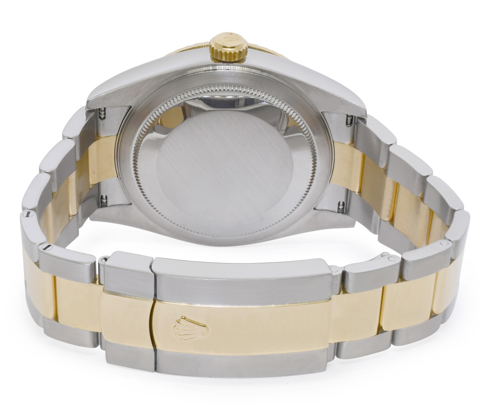 Rolex Sky-Dweller 18k YG/Steel 42mm Champagne Dial Watch +Papers '20  326933