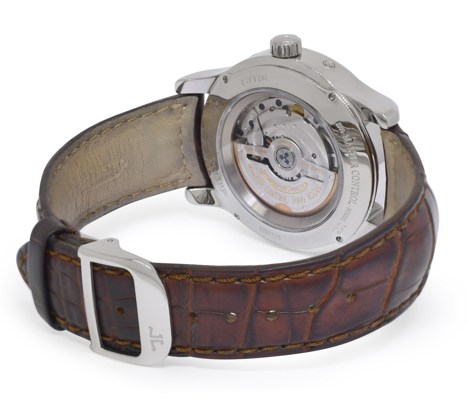 Jaeger LeCoultre Master Calendar Steel Mens 40mm Watch Q151842A 147.8.41.S