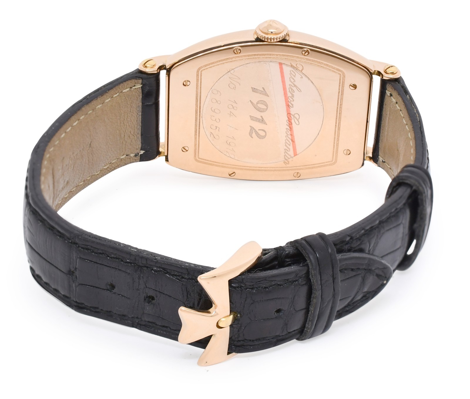 Vacheron Constantin 1912 Les Historiques 18k Rose Gold Mens Watch