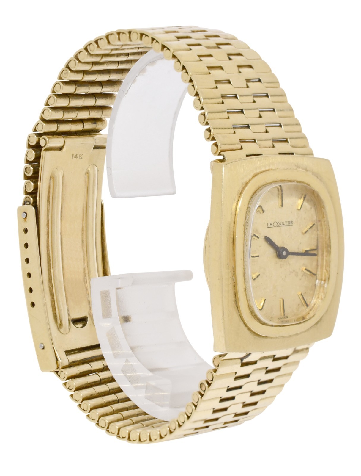 Jaeger LeCoultre Vintage 14k Yellow Gold Ladies Manual Watch