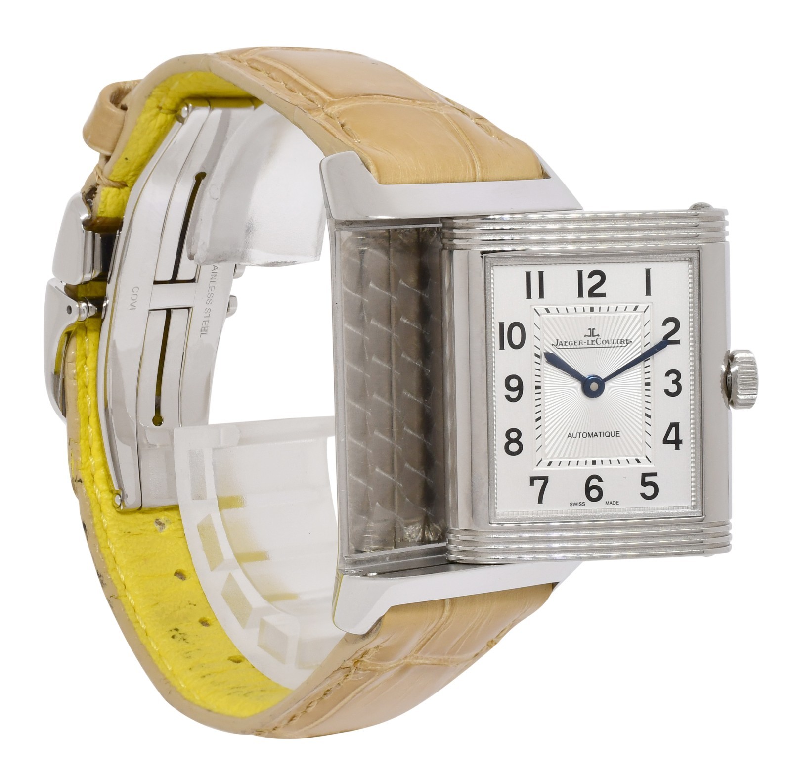 Jaeger LeCoultre Reverso Classic Duetto Diamond 24mm Watch B/P Q2578420 212.8.76