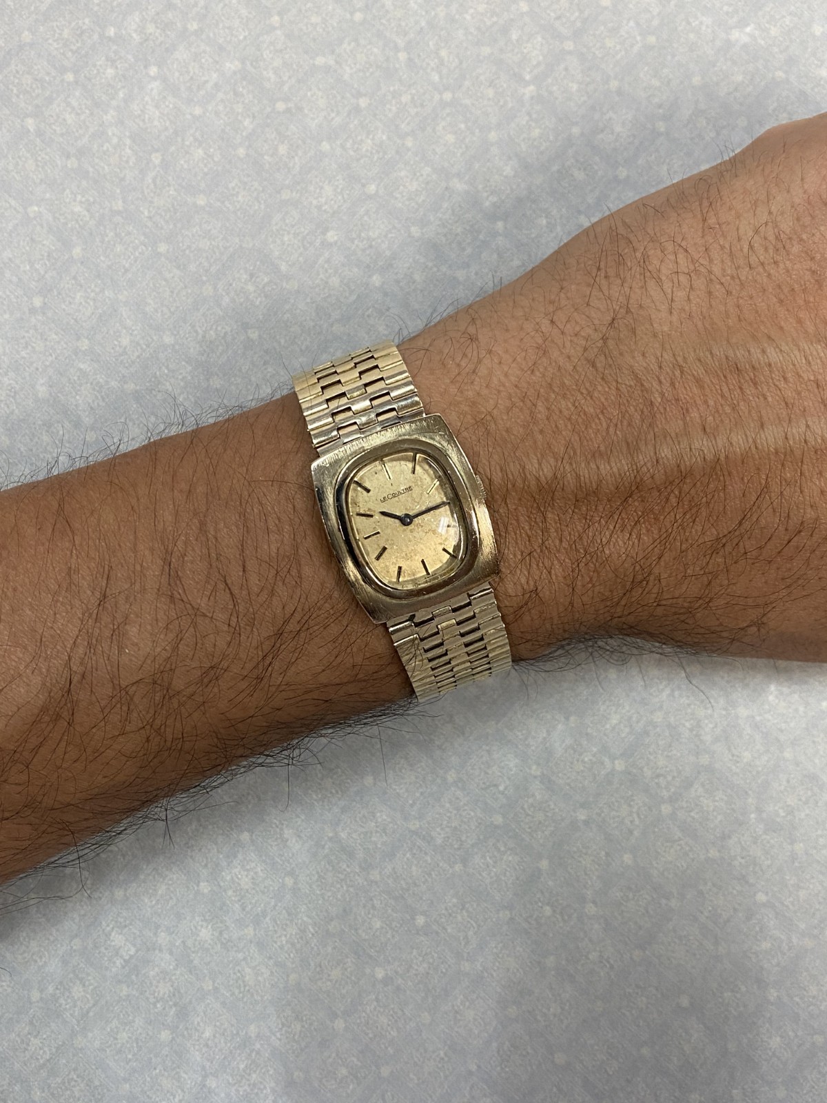 Jaeger LeCoultre Vintage 14k Yellow Gold Ladies Manual Watch