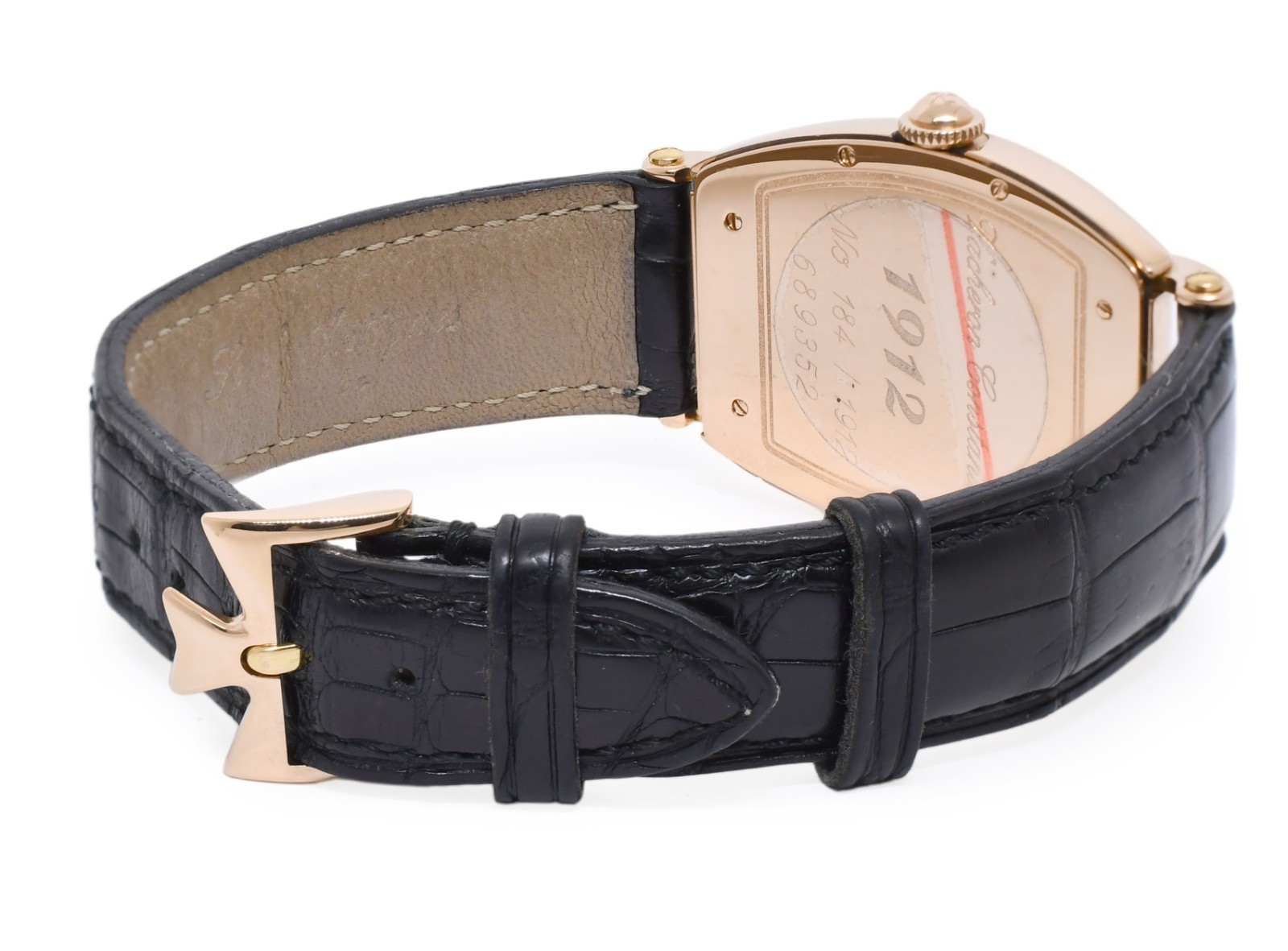 Vacheron Constantin 1912 Les Historiques 18k Rose Gold Mens Watch