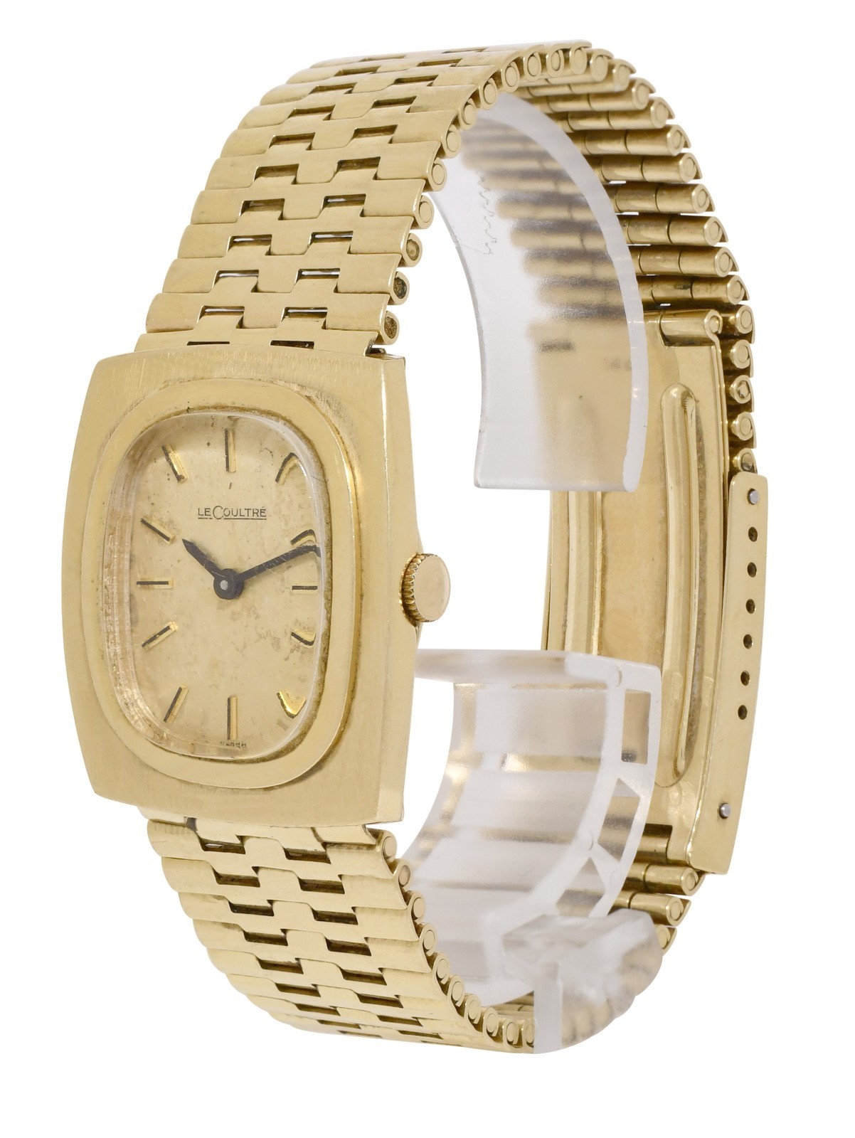 Jaeger LeCoultre Vintage 14k Yellow Gold Ladies Manual Watch