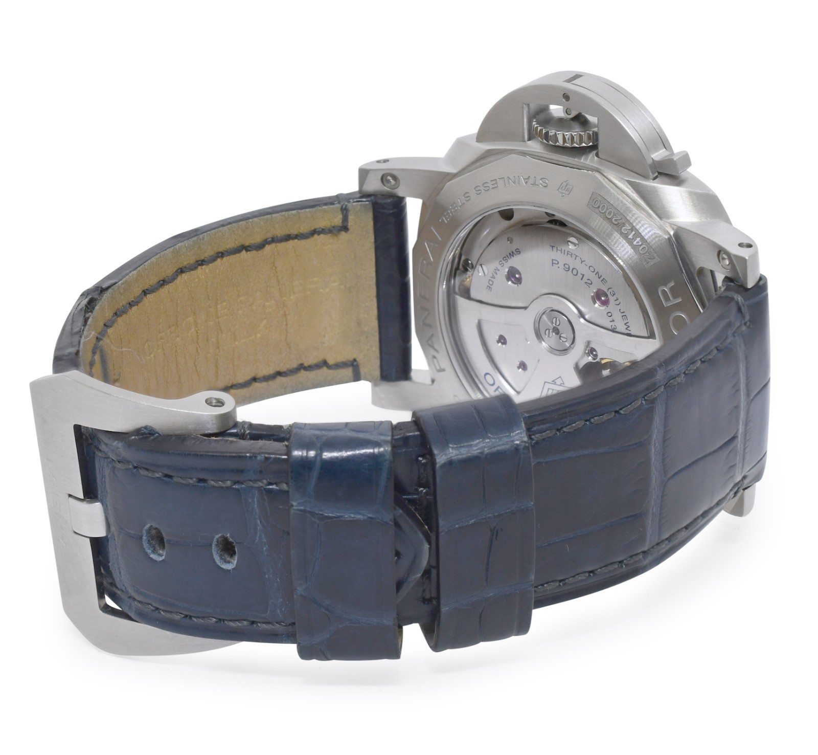 Panerai Luminor PAM 1361 BiTempo GMT Steel Blue Dial 44mm Watch PAM01361