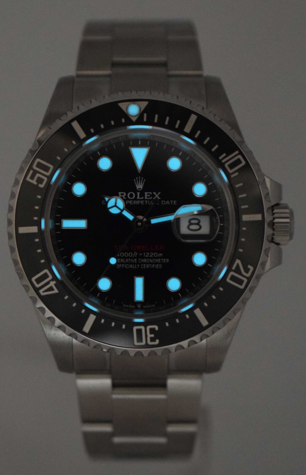 Rolex Red Sea-Dweller Steel/Ceramic Black Dial Mens 43mm NEW B/P '23 126600