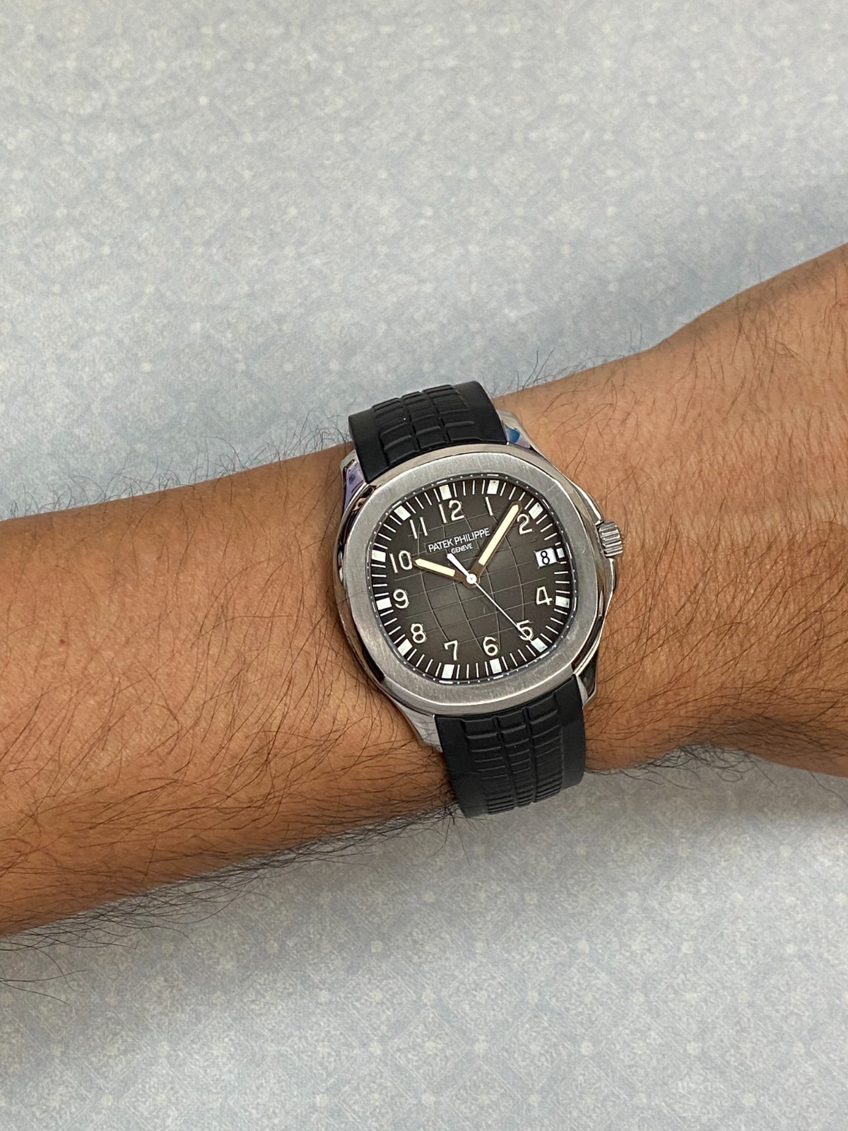 Patek Philippe Aquanaut Jumbo 5167 Steel Rubber Mens 40mm Watch +Papers 08 5167A