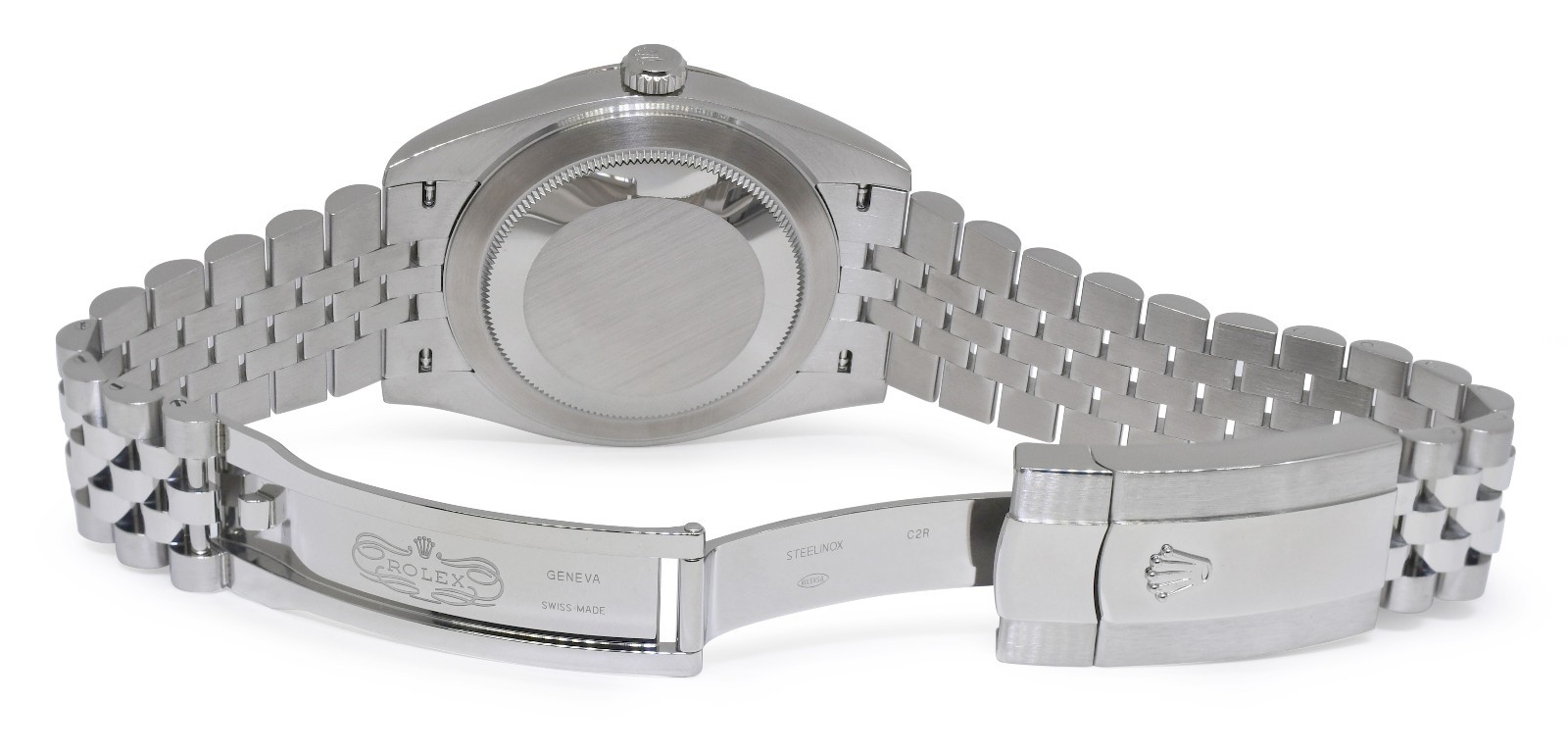 NEW Rolex Datejust 41 Steel & White Gold Rhodium Jubilee Watch B/P '25 126334