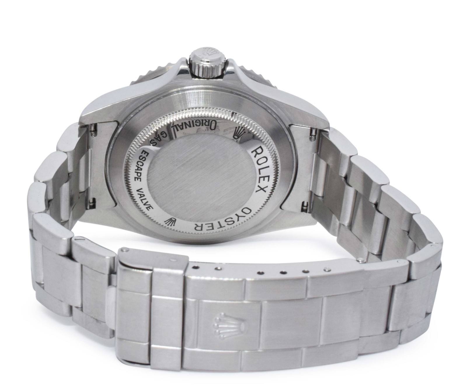 Rolex Sea-Dweller Date Stainless Steel Black Dial/Bezel Mens 40mm Watch F 16600