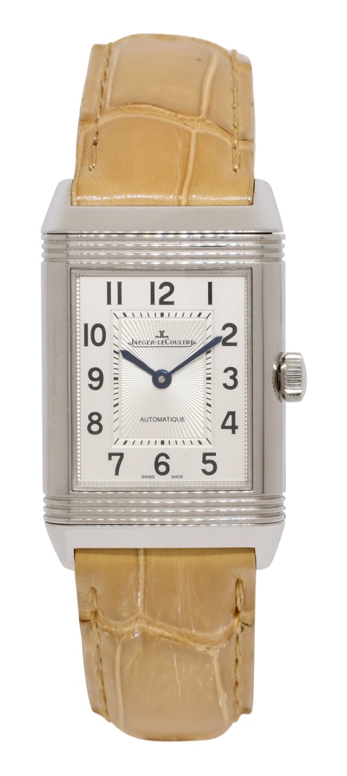 Jaeger LeCoultre Reverso Classic Duetto Diamond 24mm Watch B/P Q2578420 212.8.76