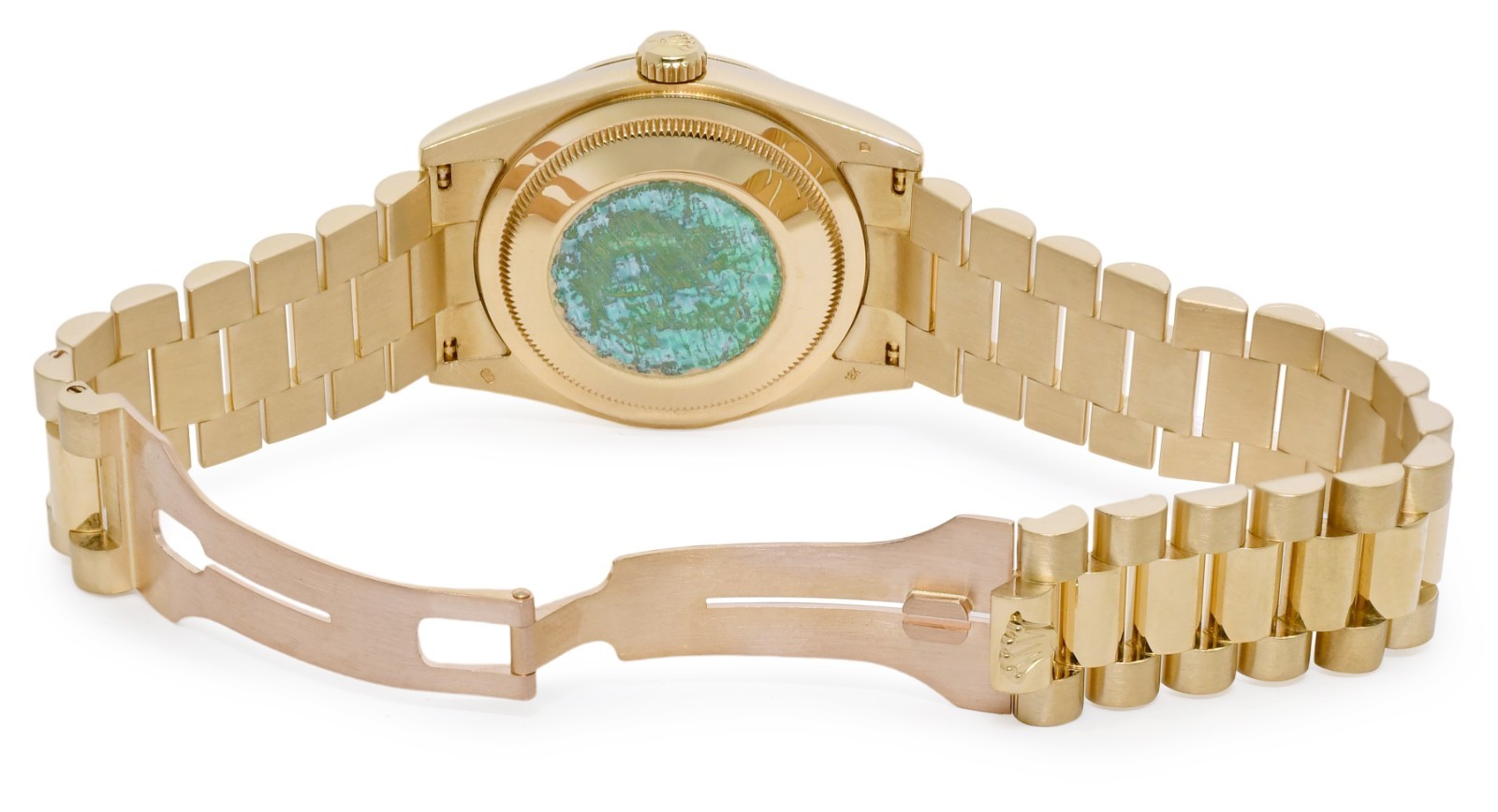 Rolex Day-Date President 18k Yellow Gold Sundust Dial 36mm Watch Y 118238