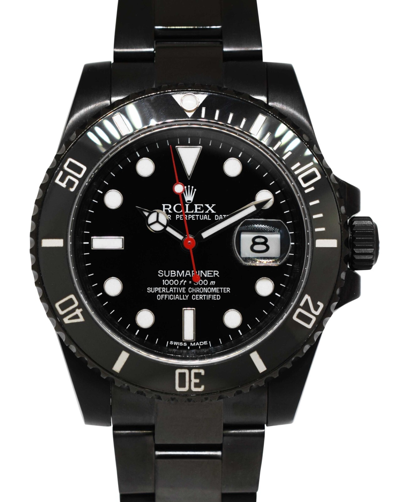 Rolex Submariner Date Black PVD Ceramic Bezel Mens 40mm Watch V 116610 Rolex Submariner Date Black PVD Ceramic Bezel Mens 40mm Watch V 116610