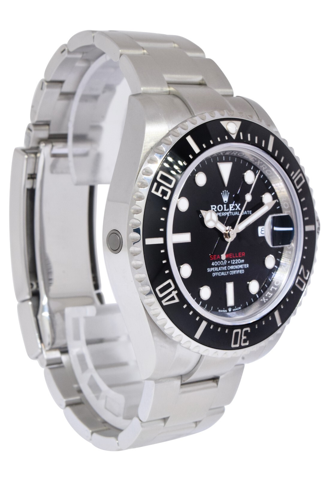 Rolex Red Sea-Dweller Steel/Ceramic Black Dial Mens 43mm NEW B/P '23 126600