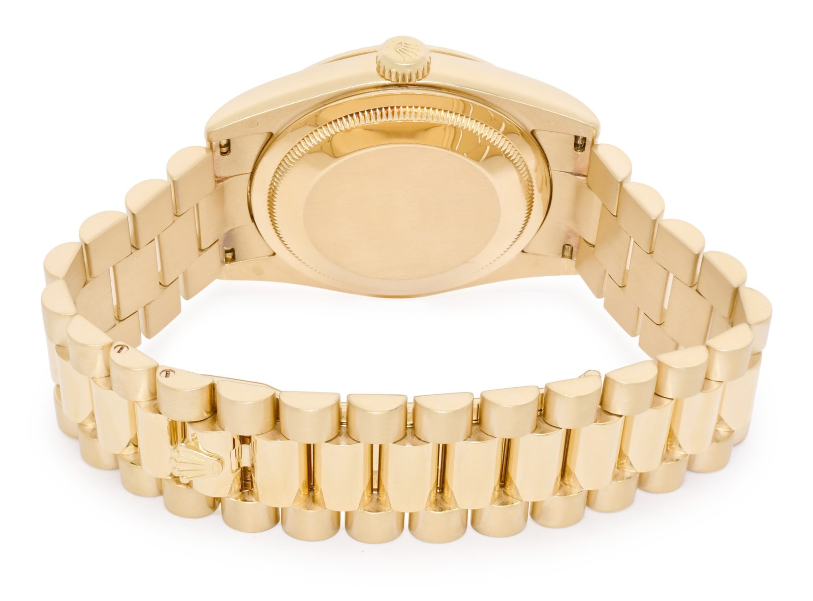 Rolex Day-Date President Yellow Gold Jubilee Diamond Dial 36mm Watch Y 118238