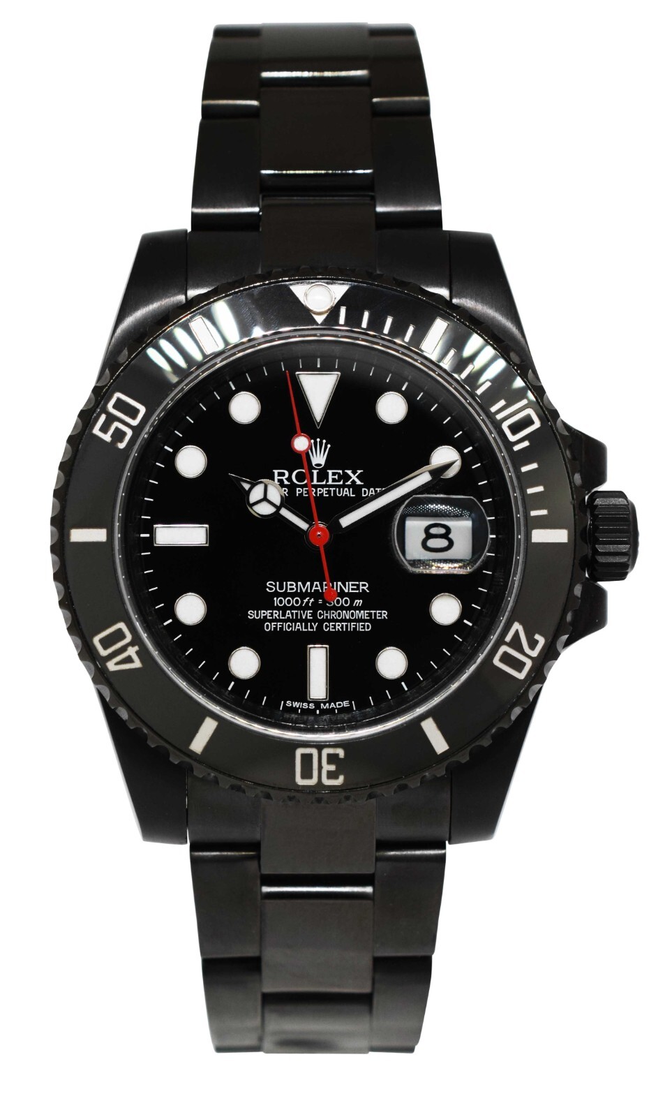 Rolex Submariner Date Black PVD Ceramic Bezel Mens 40mm Watch V 116610 Rolex Submariner Date Black PVD Ceramic Bezel Mens 40mm Watch V 116610